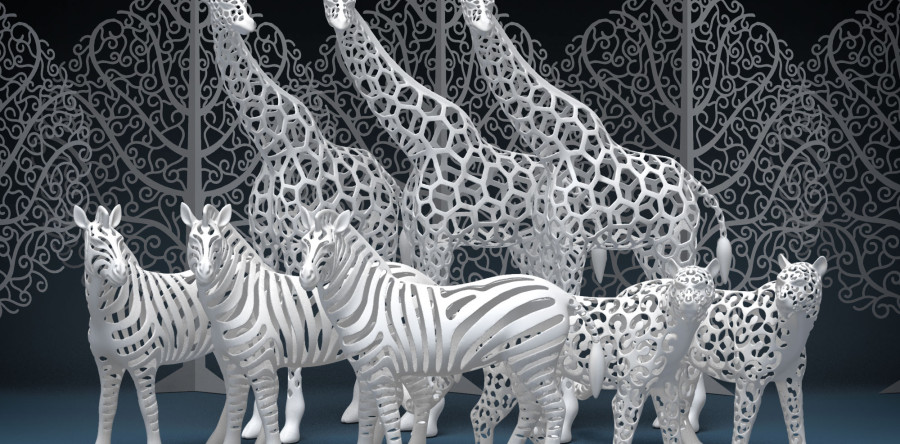 3Dプリンター出力制作